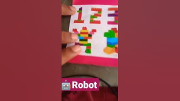 making 🤖Robot with Blocks. Pass✅or fail❎#shorts #ytshorts#game#challenge