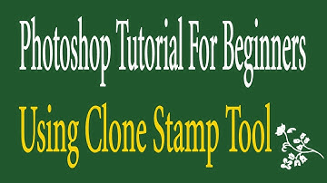 Photoshop Tutorial in Tamil  ( PART 16 ) - Using Clone Stamp Tool