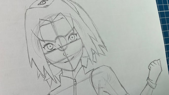 Carlos Arts - ❤️ Como Desenhar Olho Sakura - Naruto Shippuden - How to Draw  Eye Sakura 🎨 . ⏩    ⏪ . . 🖥️ r 📺 Carlos Arts 🎥 . ⏩