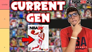 RANKING THE BEST PLAYERS IN NBA 2K21 MyTEAM ON CURRENT GEN (Tier List)