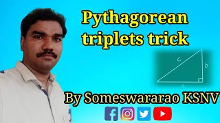 Pythagorean triplets Trick