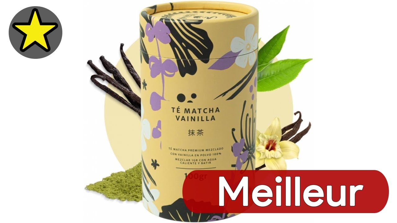🏆 TOP 3 MEILLEUR THE VERT MATCHA A LA VANILLE 2025 🔥 YouTube — free download
