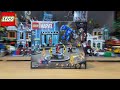LEGO MARVEL LE LABORATOIRE D’IRON MAN : LA SALLE DES ARMURES 76315 REVIEW !#lego#marvel#ironman