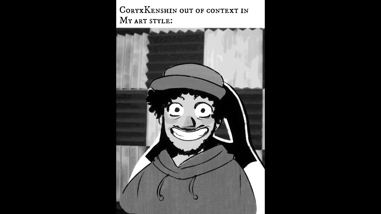 CoryxKenshin out of context // my art style (1/?) 