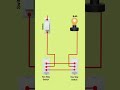 #two wey switch and bulb 💡 connection diagram setup #electrician #Viral video electrician wiring 🪛💡