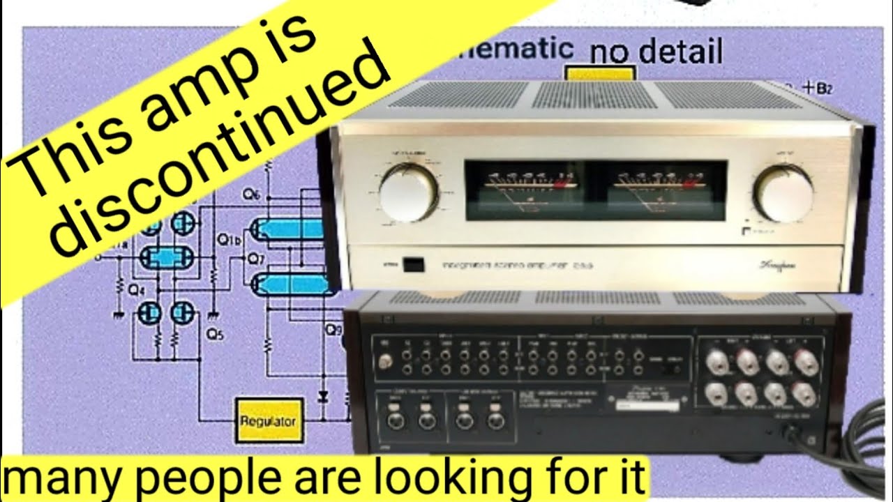Accuphase E-305 stereo integrated amplifier discontinue many
