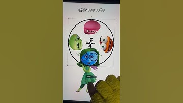 Which one is Correct? Disgust Inside out - 2 #art #insideout2