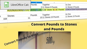 How to convert pounds to stones and pounds