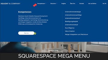 How to Create a Mega Menu in Squarespace 🔥