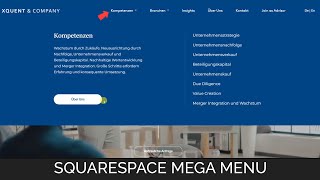 How to Create a Mega Menu in Squarespace 🔥