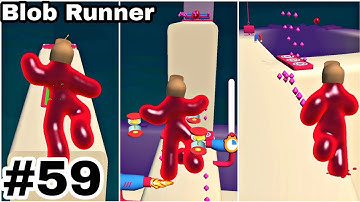 Blob Runner 3D All levels Walkthrough Gameplay Level 59 Android and Iphone Gameplay Pak IT Game 2021