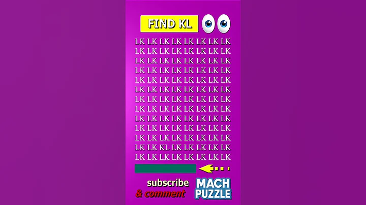 Tell me where KL? | Brain Teaser IQ Test #shorts #different #puzzles #opticalillusion #quiz