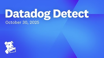 Datadog Detect (October 30, 2025)