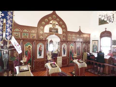 Божественная Литургия в праздник Казанской иконы Божией Матери.