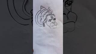 Jay Shree Ram 🚩 Bajrangbali Drawing 🔥😱#hanuman #hamareramji #hanumanchalisa