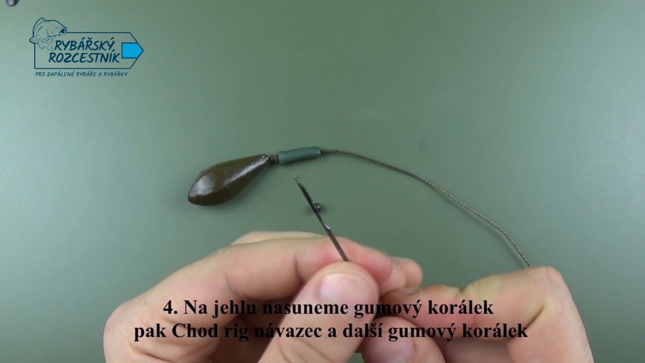 Chod rig - montáž
