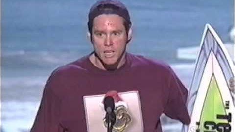 Jim Carrey Wins at 2000 Teen Choice Awards