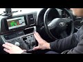 Установка климат контроля от рестайлингового Toyota Wish на дорестайлинг и установка Optitron