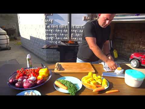 Delicious Country-Style Fried Eggs with Vegetables | GEORGY KAVKAZ.