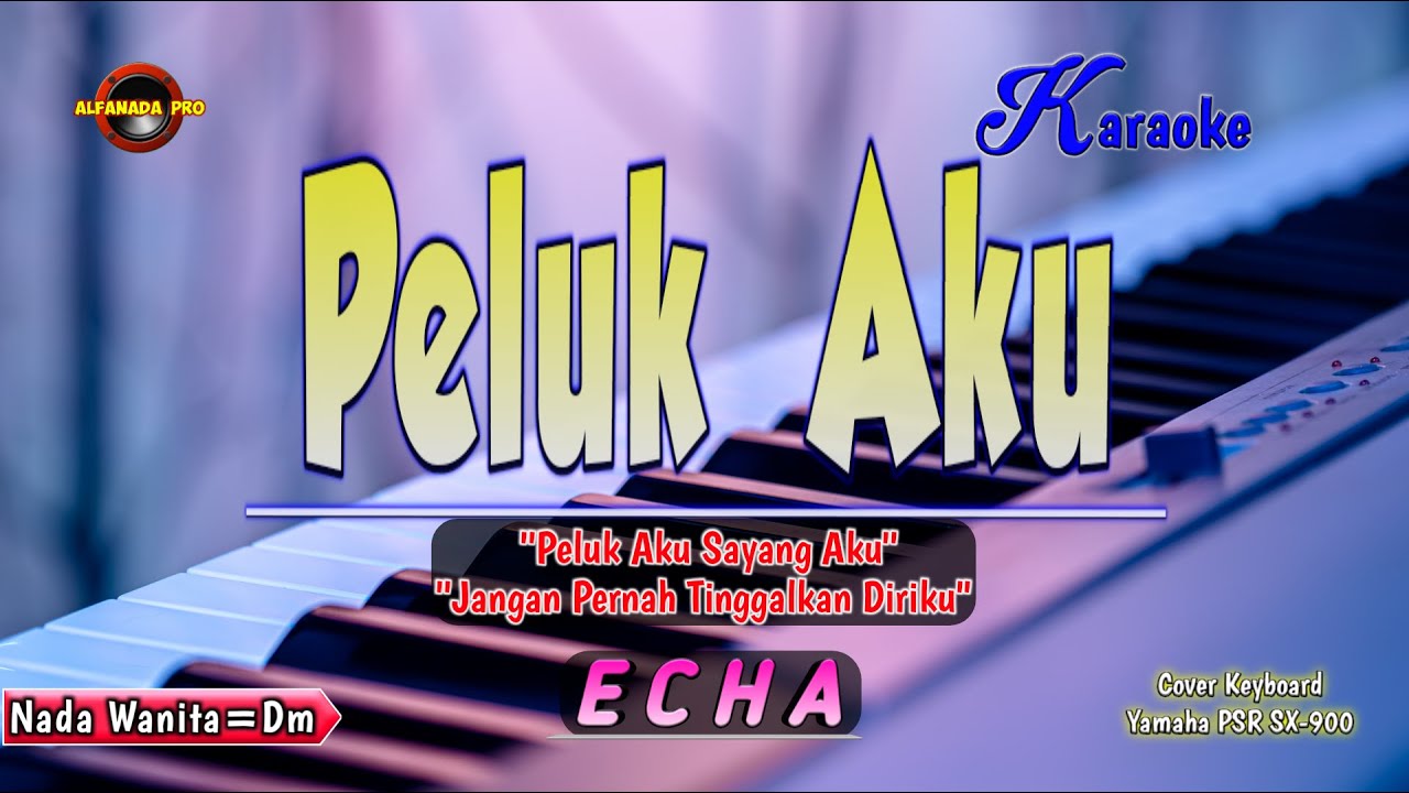 Peluk Aku Karaoke - Echa || Nada Wanita