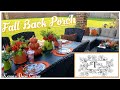 Fall Back Porch Patio Decor | Fall Table Decor Collab | Outdoor Lounge Area | Vlogtober Day 7