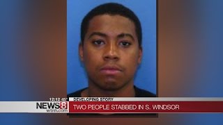 Suspect in custody in South Windsor double stabbing