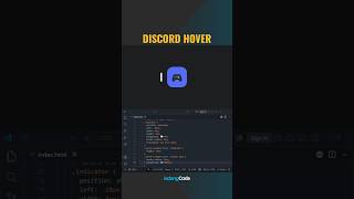 Recreating Discord's Iconic Hover Effect with CSS 👾 UI Clone #Shorts