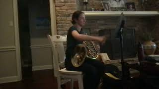 Anna Spitzenberger, French Horn GDYO Audition 2024