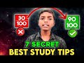 How to Study? 7 Secret Study Tips to increase your marks | Toppers kaise bane | Study motivation
