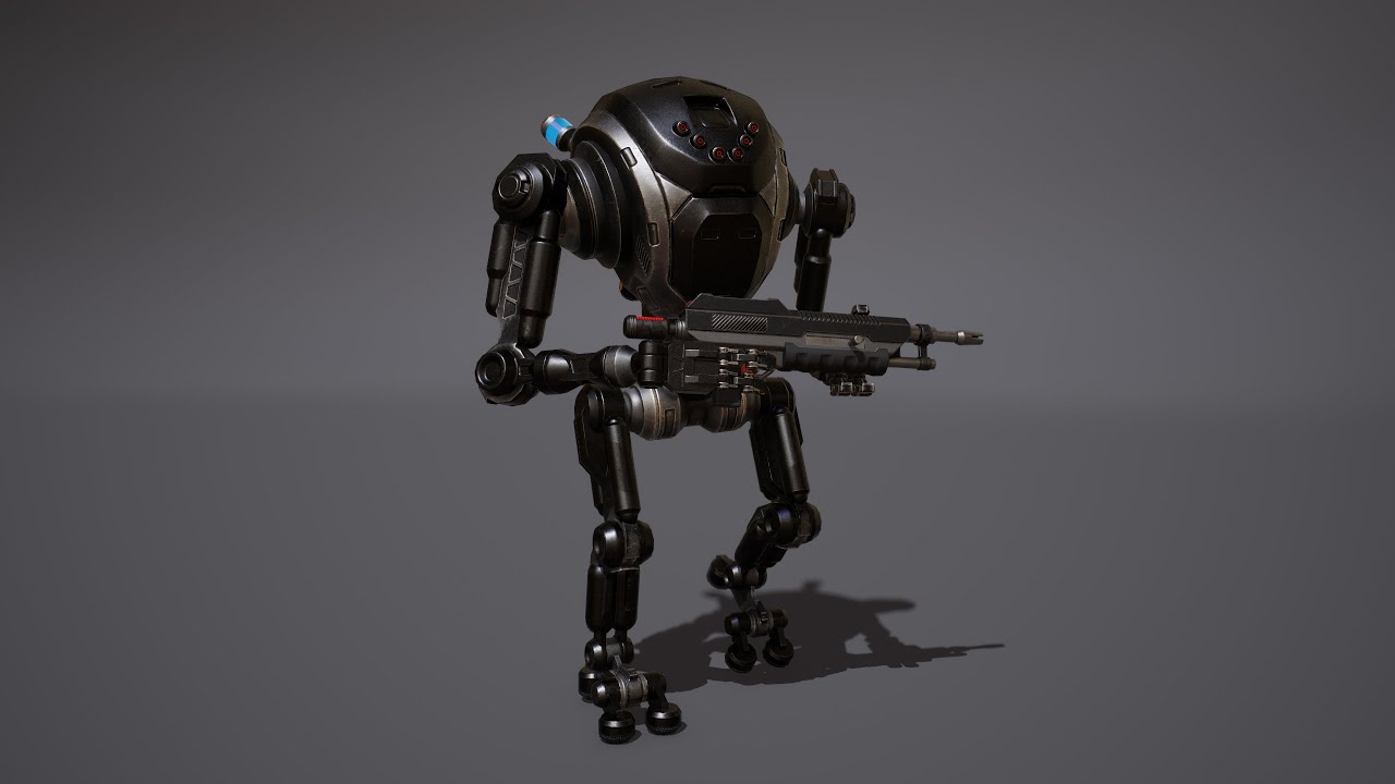 Advanced Combat Droid Showcase - YouTube