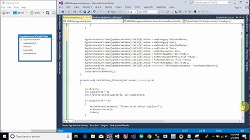Accounting Management System Part 52 Purchase Invoice Insertion Form in C#  C Sharp