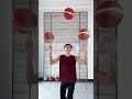 Playing basketball alone, a performance of fancy basketball tricks.#basketball #games #sports