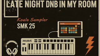 Late Night DnB in My Room | Koala Sampler Flip | SMK 25