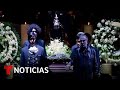 Guardia fúnebre y concierto en honor a Vicente Fernández | Noticias Telemundo