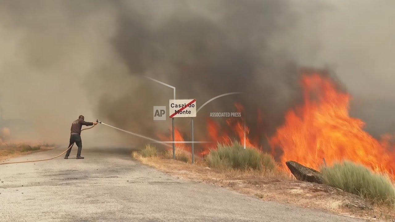 Portugal continues to battle wave of wildfires
