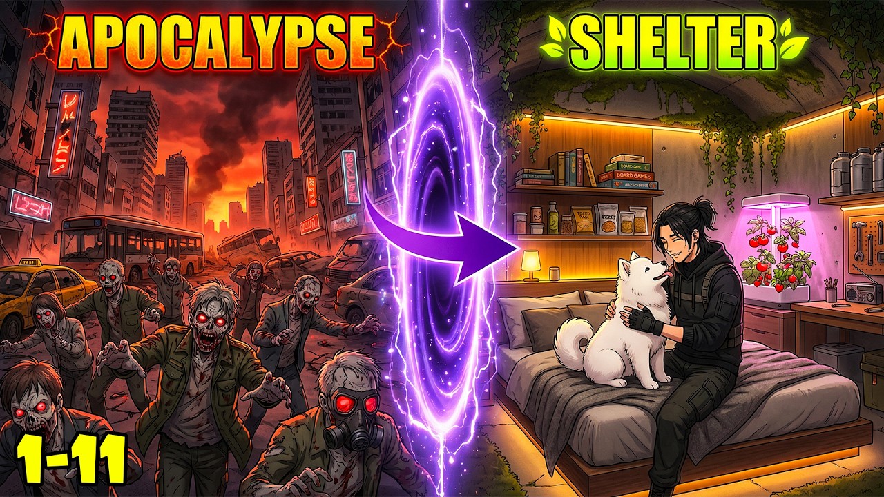 (1-11) His Apartment Is The Only SAFE ZONE In Burning Tokyo! Manhwa Recap