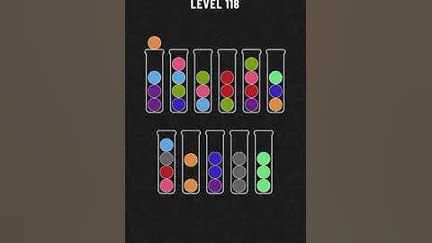 Ball sort puzzles- level 118 gameplay