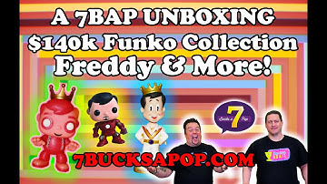Unboxing an EPIC $140k Funko Pop Collection!?!?!  Legendary Freddy Funko Grails and so much more!