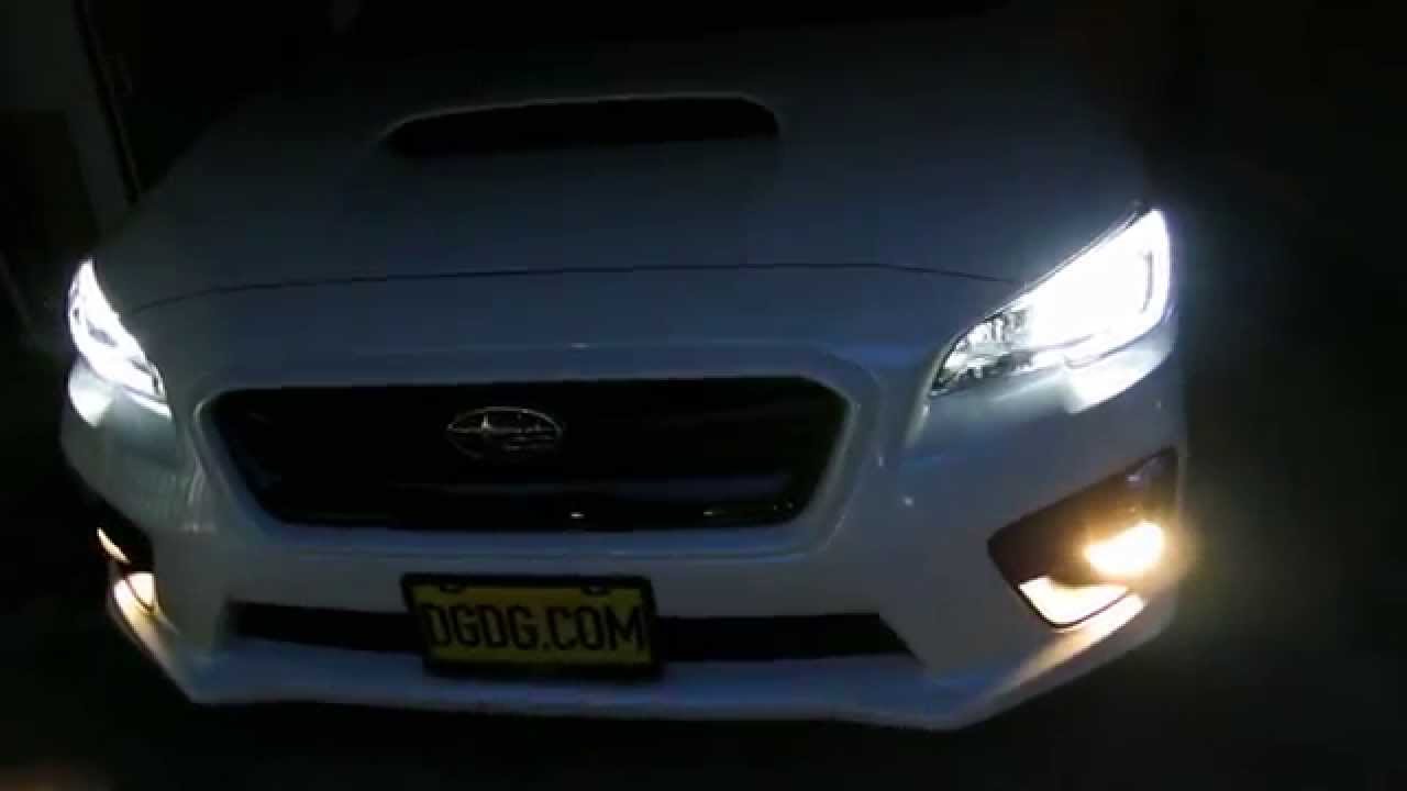 2015 Subaru Wrx Limited Video Of Interior Illumination Kit Front Headlamps Fog Lights