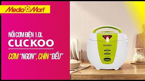 [HOT DEAL 20.8] Nồi cơm điện 1.0L Cuckoo: Cơm ngon, chín đều (CR-0661) - Điện máy MediaMart