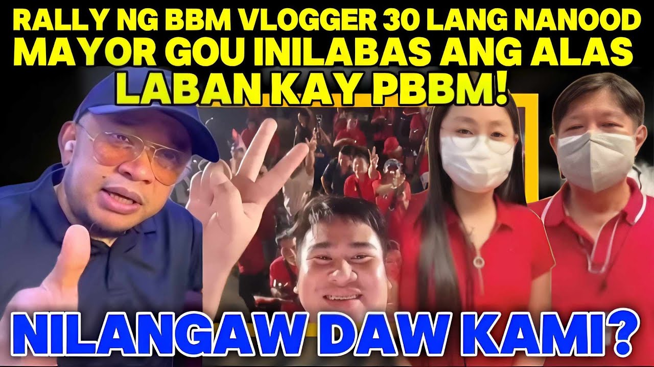 MAYOR GUO INILABAS ANG ALAS LABAN KAY PBBM|RALLY NG MGA PBBM VLOGGERS ...