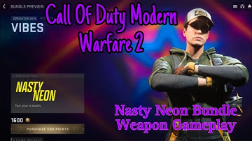 This Bundle Weapon Shreds!! | Call Of Duty Modern Warfare 2 | Nasty Neon Bundle
