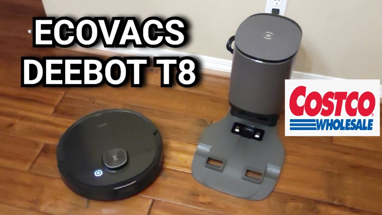 OZMO T8 AIVI＋とAutoEmptyStationセット Vacuum & mop robot in one: ECOVACS DEEBOT OZMO T8 AIVI