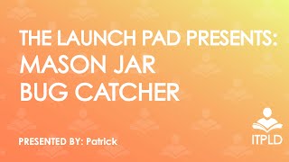 Mason Jar Bug Catcher