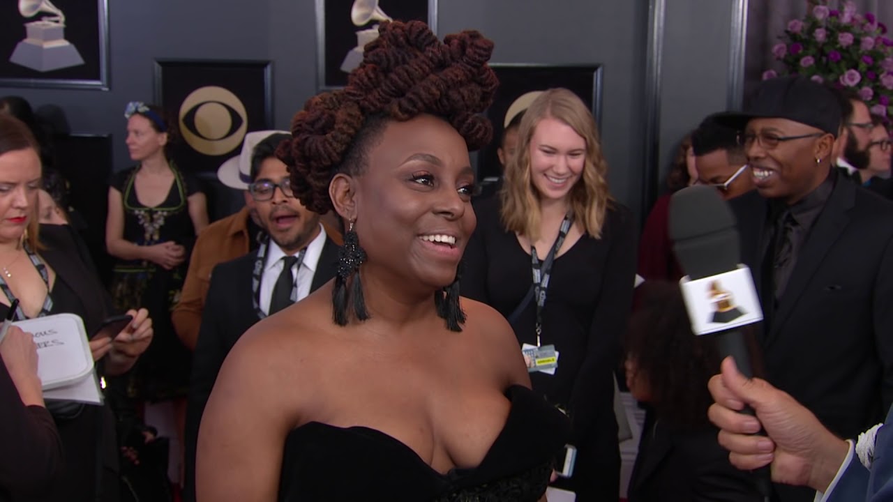 Ledisi on Let Love Rule Red Carpet 60th GRAMMYs YouTube