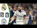 ريال مدريد  مانشستر سيتي 6 5 حفيظ دراجي عصام الشوالي نصف نهائي دوري أبطال أوربا 2022