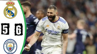 Real Madrid vs. Manchester City 6-5 'Hafid Derradji - Issam Chaouali' [2022 UEFA Champions League...