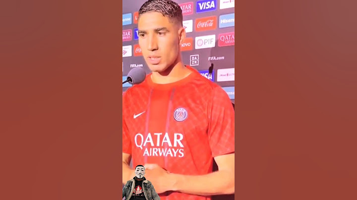 أشرف حكيمي يطلب دعم الجماهير للفوز بالكرة الذهبية 🏆🇲🇦🔥