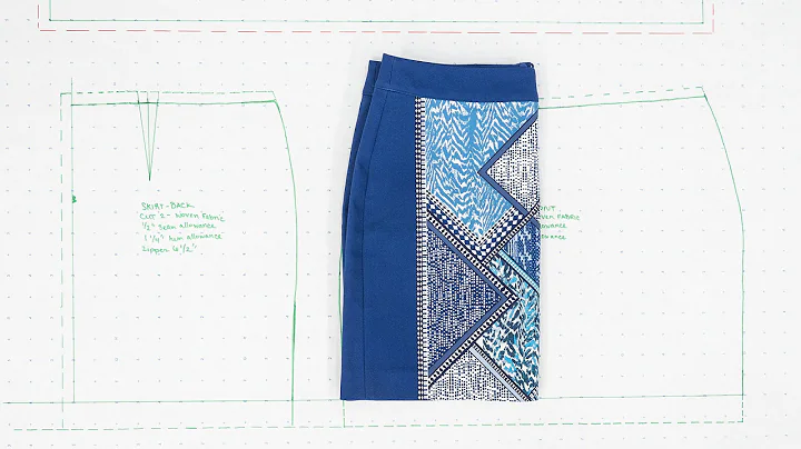 How to Create Patterns From Existing Clothes - Simple Woven Skirts - DayDayNews