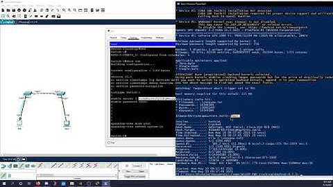 CCNA1 Basic Device Configuration